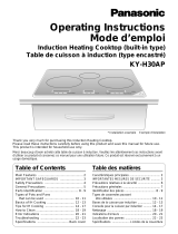 Panasonic Cooktop KY-H30AP User manual