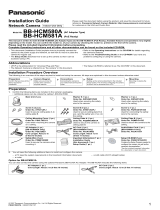 Panasonic Digital Camera BB-HCM581A User manual