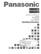Panasonic AJ-D950 User manual