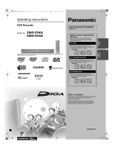 Panasonic DVD Recorder DMR-EH68 User manual