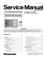 Panasonic CU-C12DKU User manual