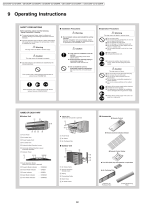 Panasonic Air Conditioner CS-C7CKP User manual