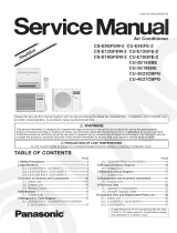 Panasonic CS-E12GFEW-2 User manual