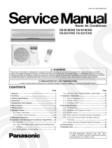 Panasonic CS-E18CKE User manual