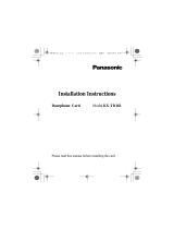 Panasonic Intercom System KX-TD161 User manual