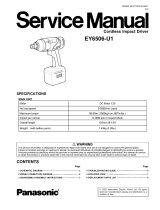 Panasonic Impact Driver EY6506-U1 User manual