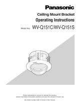 Panasonic Indoor Furnishings WV-Q151C User manual