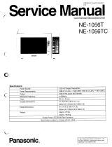 Panasonic Microwave Oven NE-1056T User manual