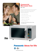 Panasonic Microwave Oven NE-1064 User manual