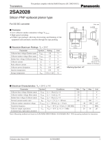 Panasonic 2SA2028 User manual