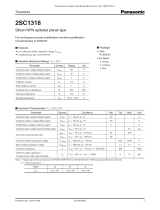 Panasonic transistors 2sb0621a User manual