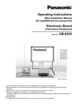 Panasonic UB-8325 User manual