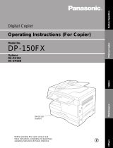 Panasonic All in One Printer DP-150FX User manual