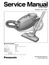 Panasonic MC-E761 User manual