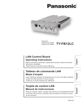 Panasonic Video Game Controller TY-FB12LC User manual
