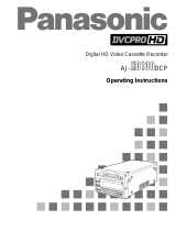 Panasonic AJ-HD130DCP User manual