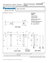 PEERLESS-AV PANA-103MTV User manual