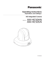 Panasonic AWHE50HN User manual