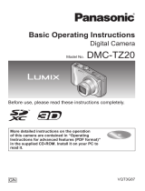 Panasonic Automobile Electronics DMC-TZ20 User manual
