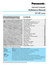 Panasonic Personal Computer CF-47 User manual
