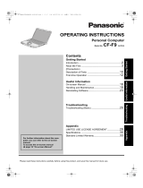 Panasonic CF-F9 User manual