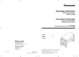 Panasonic Pedicure Spa EP30102 User manual