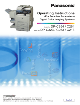 Panasonic DP-C213 User manual