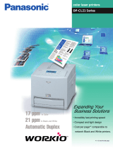 Panasonic Printer DP-CL21 User manual