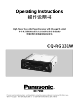 Panasonic Power Supply CQ-RG131W User manual