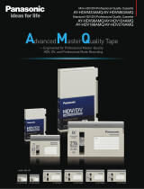 Panasonic Portable Media Storage AYHDVM63AMQ User manual