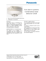 Panasonic Smoke Alarm 2318 User manual