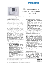 Panasonic Smoke Alarm 1826 User manual