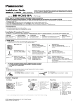 Panasonic Security Camera BB-HCM515A User manual