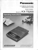 Panasonic KX-T5200 User manual