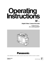 Panasonic Camcorder AG-DVC200P User manual