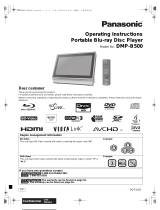 Panasonic Blu-ray Player DMP-B500 User manual