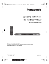 Panasonic Blu-ray Player DMP-BDT320 User manual