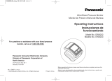 Panasonic Blood Pressure Monitor EW3003 User manual