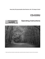 Panasonic Car Stereo System CQ-5335U User manual