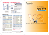 Panasonic A210 User manual