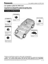 Panasonic Car speaker system User manual