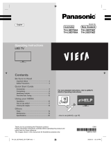 Panasonic TH-L50DT60A User manual