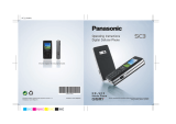 Panasonic SC3 User manual