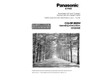 Panasonic CD Player CQ-DF302W User manual