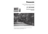 Panasonic CY-VM7203W User manual