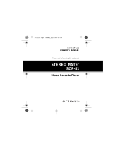 Optimus SCP-81 User manual