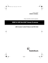 Radio Shack 200CH User manual