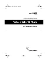 Radio Shack Caller ID Box CID-927 User manual