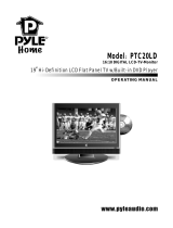 Radio Shack Car Video System PTC20LD User manual