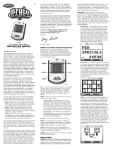 Radica Games Handheld Game System L9744 User manual